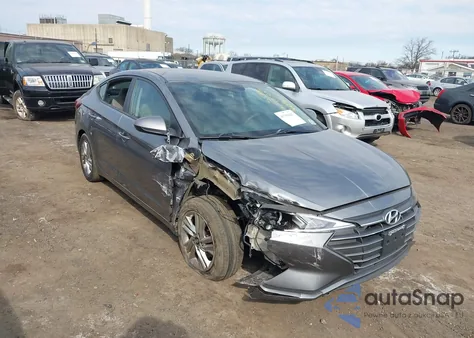 2019 Hyundai Elantra Sel из США, поврежденный, VIN 5NPD84LF7KH417770